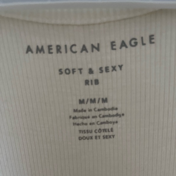 NWT American Eagle Soft&Sexy Ribbed Long-Sleeve - Picture 5 of 8